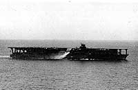 Photo # NH 73060: Japanese aircraft carrier Kaga at sea following her 1934-1936 modernization.