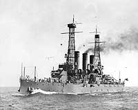 Photo # NH 73769:  USS Virginia underway, circa 1910-13