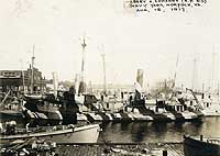 Photo # NH 75514:  USS Wilbert A. Edwards at the Norfolk Navy Yard, 18 August 1917