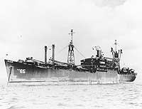 Photo # NH 78594:  USS Shoshone at anchor, probably in San Francisco Bay in late 1945 or early 1946