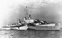 Photo # NH 83213:  USS Aaron Ward, photographed 17 November 1944