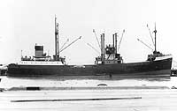 Photo #  NH 83230:  Cargo ship Kopara, probably prior to World War II