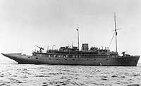 Photo # NH 83297:  USS Crystal, photographed circa 1942
