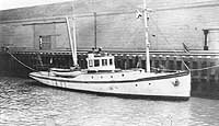 Photo #  NH 83803:  Pilot boat California in port, prior to World War I