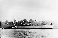 Photo # NH 84613:  USS Mintaka, photographed during World War II