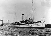 Photo # NH 86964:  USS Piscataqua off Olongapo Naval Station, Philippines, prior to 1920