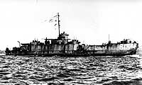 Photo # NH 89264: USS LCI(L)-815 in San Francisco Bay, following the end of World War II