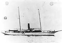 Photo # NH 89408:  Steam yacht Christabel, which was USS Christabel in 1917-1919