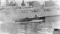 Photo #  NH 89753:  Motor boat Whistler underway, circa 1917