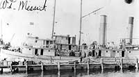 Photo # NH 107332:  USS W.L. Messick in port circa 1917, probably at the Norfolk Navy Yard.