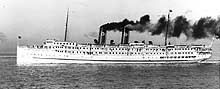 Photo # NH 89788:  S.S. Yale underway, prior to World War I