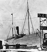 Photo #  NH 94207:  SS Berkshire in port, probably prior to her World War I Navy service