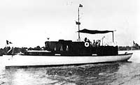 Photo #  NH 94460:  Motor boat Dawn, prior to her World War I Naval service