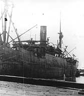 Photo #  NH 94490:  S.S. Sherman in port, circa 1918