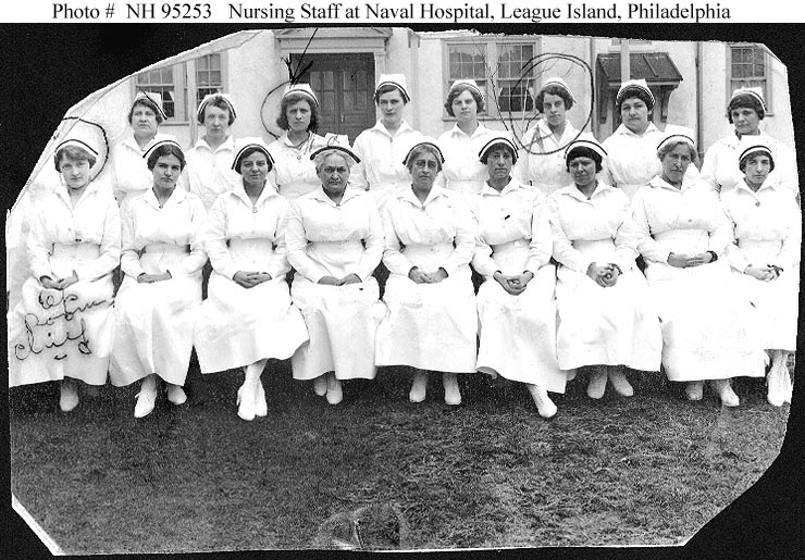 Nurses And The U S Navy 1917 1919
