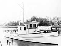 Photo # NH 96306:  Fishing boat Hopkins, probably off Norfolk, Virginia, 1917