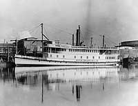 Photo # NH 96641:  Steamer Springfield at Wilmington, Delaware. Probably photographed in 1901.