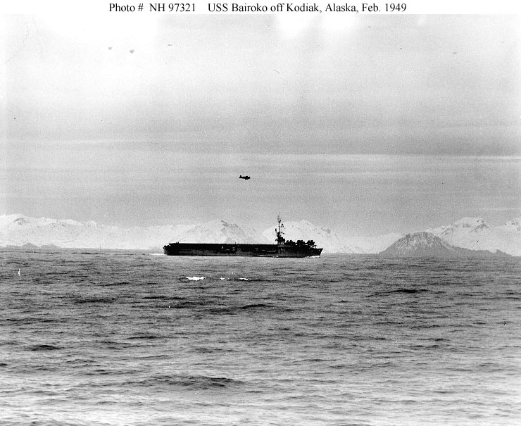 USN Ships--USS Bairoko (CVE-115, later AKV-15)