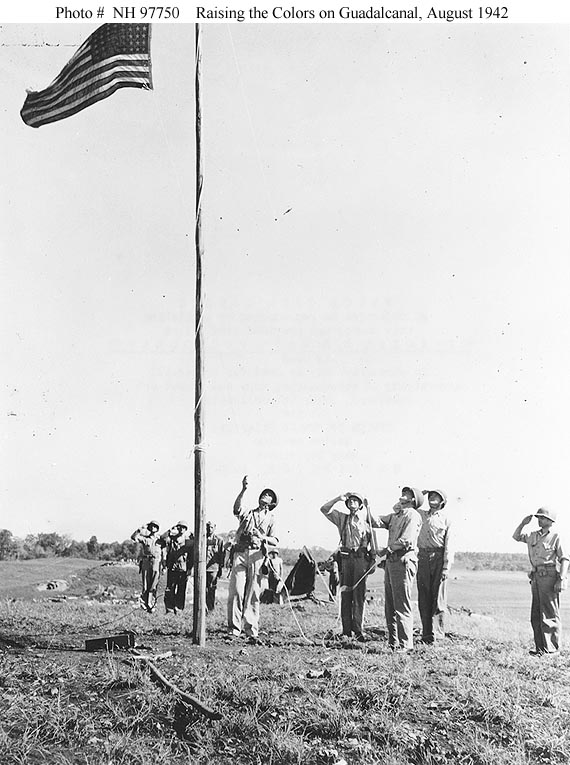 Guadalcanal-Tulagi Invasion, 7-9 August 1942