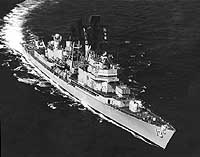 Photo # NH 98023:  USS William V. Pratt underway off Oahu, Hawaii, 22 December 1967
