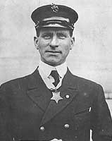 Photo # NH 98032:  Chief Boatswain's Mate John MacKenzie wearing the Medal of Honor