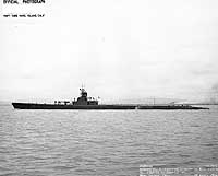 Photo # NH 98325:  USS Flier off the Mare Island Navy Yard, Calif., 20 April 1944