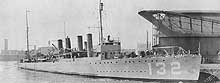 Photo # NH 98488:  USS Aaron Ward at Boston, 23 April 1919