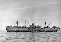 Photo #  NH 98700:  SS Carlos Carrillo in San Francisco Bay, California, circa late 1945 or early 1946.