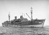 Photo # NH 98723:  USS Garrard in San Francisco Bay in late 1945 or early 1946