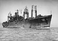Photo # NH 98725:  USS Golden City in San Francisco Bay in late 1945 or early 1946