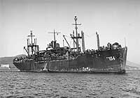 Photo # NH 98739:  USS Lowndes in San Francisco Bay in late 1945 or early 1946