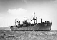 Photo # NH 98744:  USS Rawlins in San Francisco Bay in late 1945 or early 1946