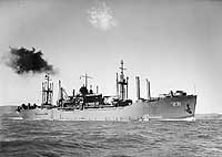 Photo # NH 98746:  USS Saint Croix in San Francisco Bay in late 1945 or early 1946