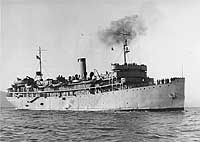 Photo # NH 98766:  SS American Seafarer at San Francisco in late 1945 or early 1946