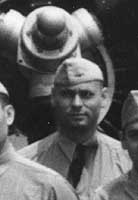 Photo # NH 99078:  Ensign Ralph M. Rich on board USS Enterprise, January 1942