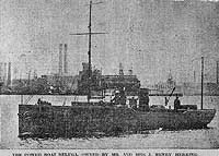 Photo #  NH 99223:  Motor boat Beluga prior to World War I