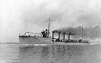 Photo # NH 99254:  USS Preston underway, 1912