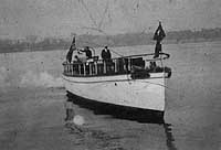 Photo #  NH 99310:  Motor boat Arcadia, photographed prior to World War I.