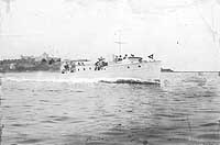 Photo #  NH 99426:  Motor boat Boy Scout underway, circa 1916-1917