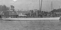 Photo #  NH 99484:  Steam yacht Shuttle in port, prior to World War I