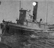 Photo # NH 99885:  Tug Caspian, photographed circa 1917 or earlier