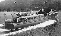 Photo #  NH 100228:  Motor boat Babette II underway in 1917