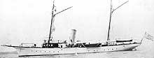Photo #  NH 100588:  Yacht Oneida, protographed prior to about 1914