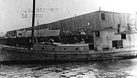 Photo #  NH 100861:  Motor boat Clifton in port, possibly prior to her World War I era Naval service