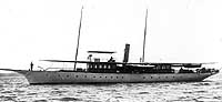 Photo #  NH 101712:  Steam yacht Florence, prior to her World War I era Naval service