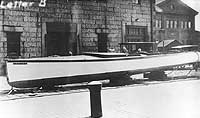 Photo #  NH 102005:  Motor boat Letter B, prior to her World War I Navy service