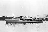 Photo #  NH 102036:  Steam launch Mist, photographed prior to World War I