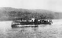 Photo # NH 102124:  USS Pattina underway, during World War I