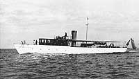 Photo #  NH 102125:  Yacht Pawnee underway, prior to World War I