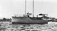Photo # NH 102131:  USS Pirate in a harbor, during World War I